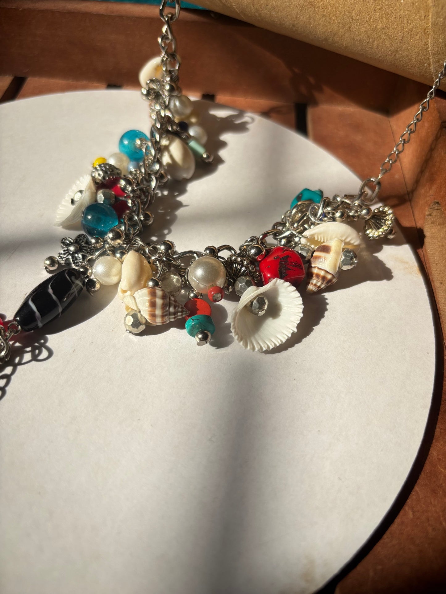 Shell Petal Pendant