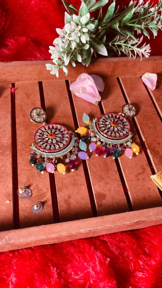 Rainbow Jhumka